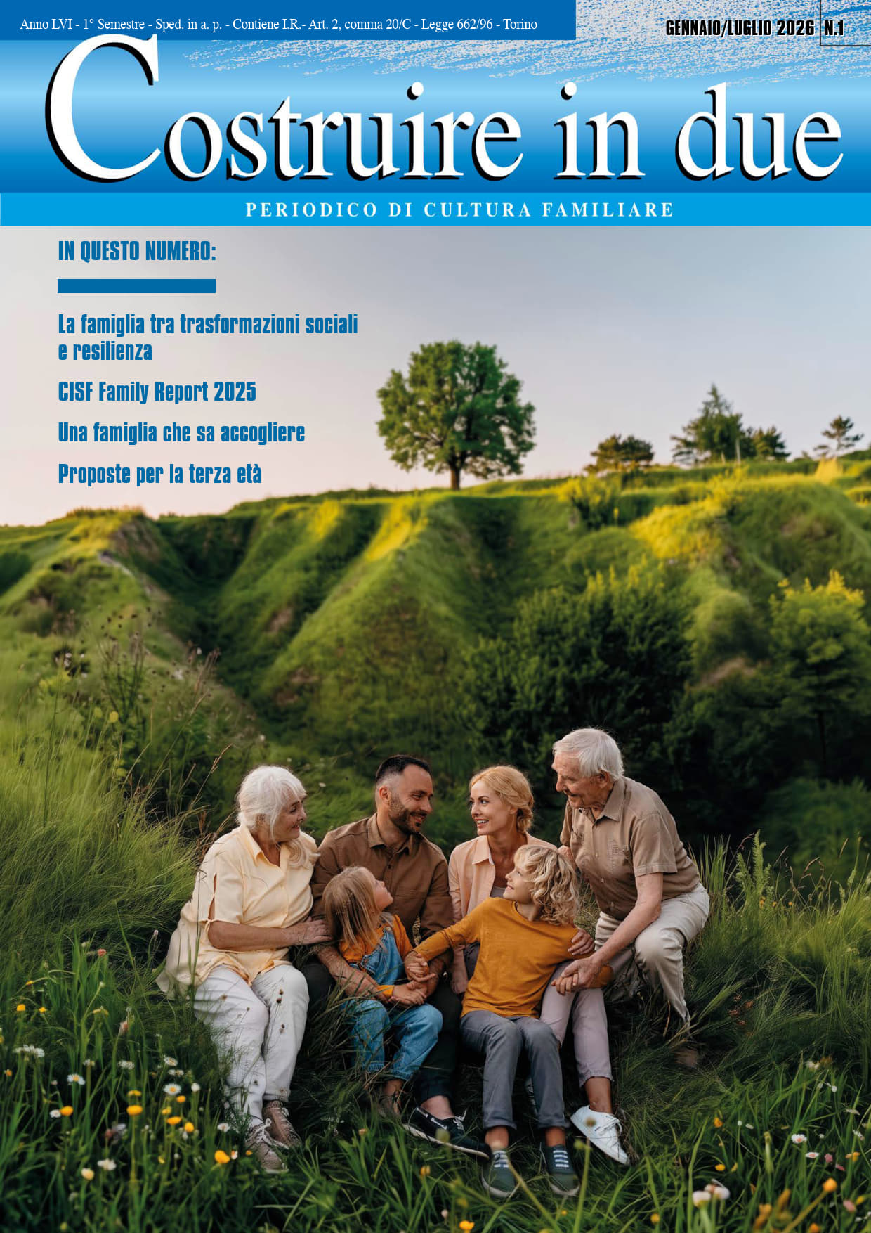 "Costruire in due" Periodico di Cultura Familiare